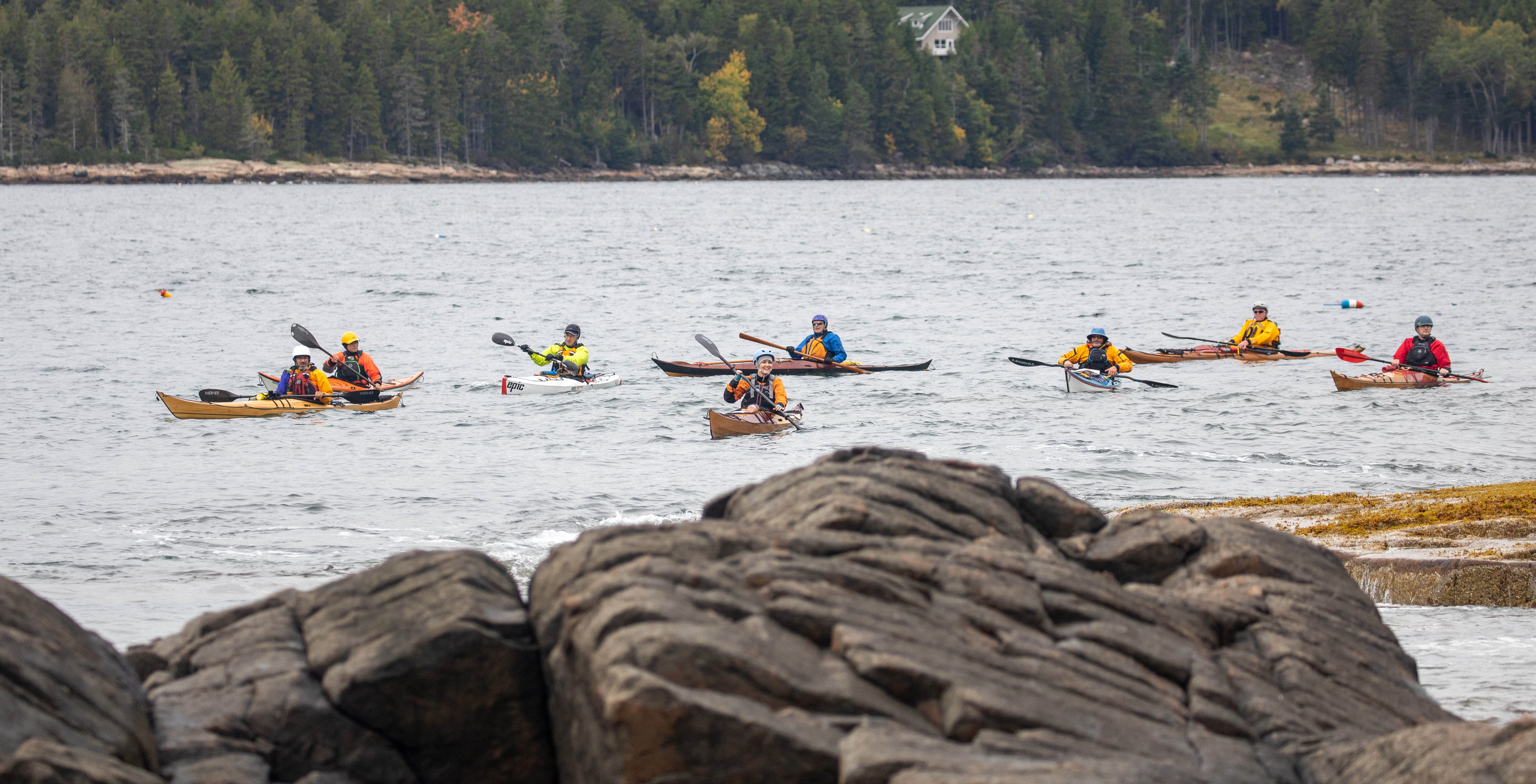 2021 Schoodic Sea Kayak Retreat Guillemot Kayaks